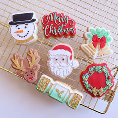 Mini Christmas Full 7 Cutter & Debosser Set