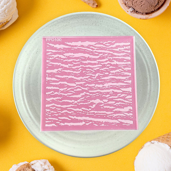 Ice Cream Pattern Plate