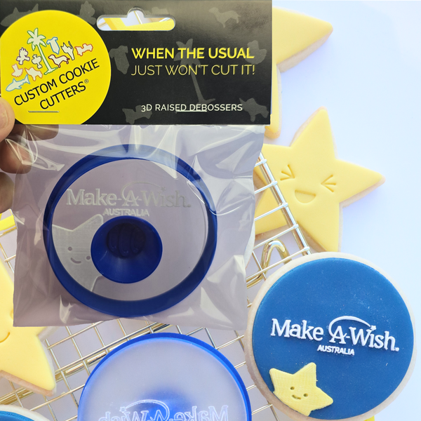 Make-A-Wish Cutter and Debosser Set (Charity Approved)