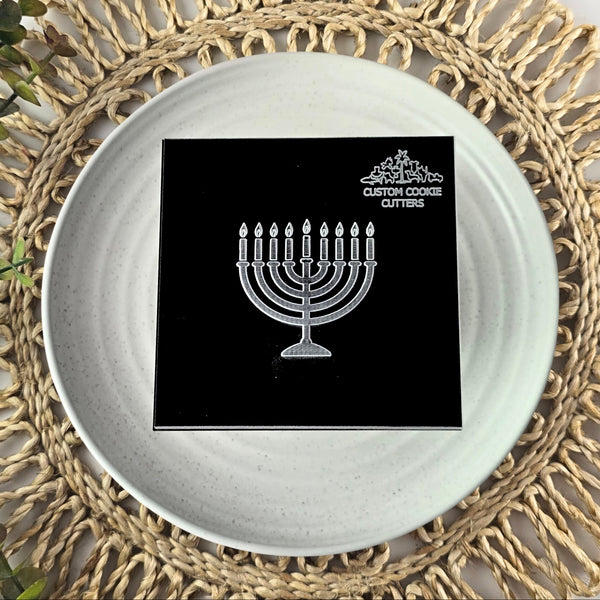 Menorah (Candles) Debosser
