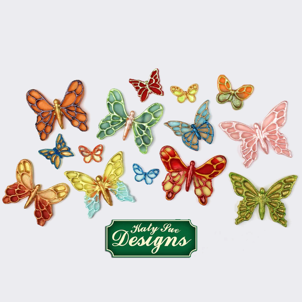 Mini Butterflies Silicone Mould (Katy Sue)