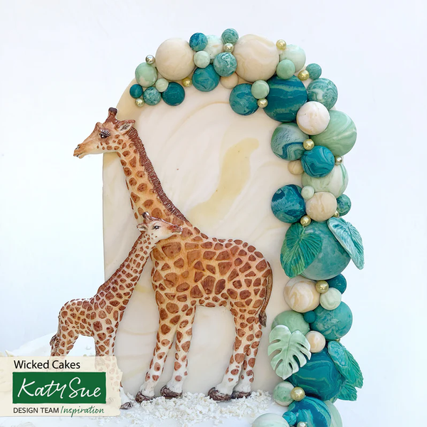 Mini Jungle Leaves Silicone Mould (Katy Sue)
