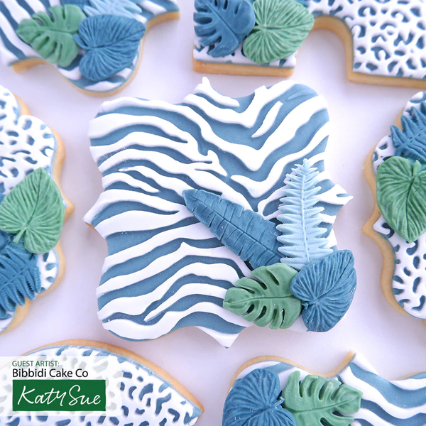 Mini Jungle Leaves Silicone Mould (Katy Sue)