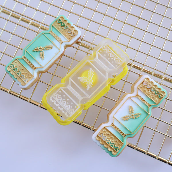 Mini Christmas Cracker Cutter & Debosser Set