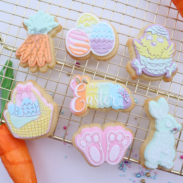 Mini Easter Full 7 Cutter & Debosser Set