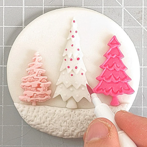 Miniature Christmas Trees Silicone Mould (Katy Sue)