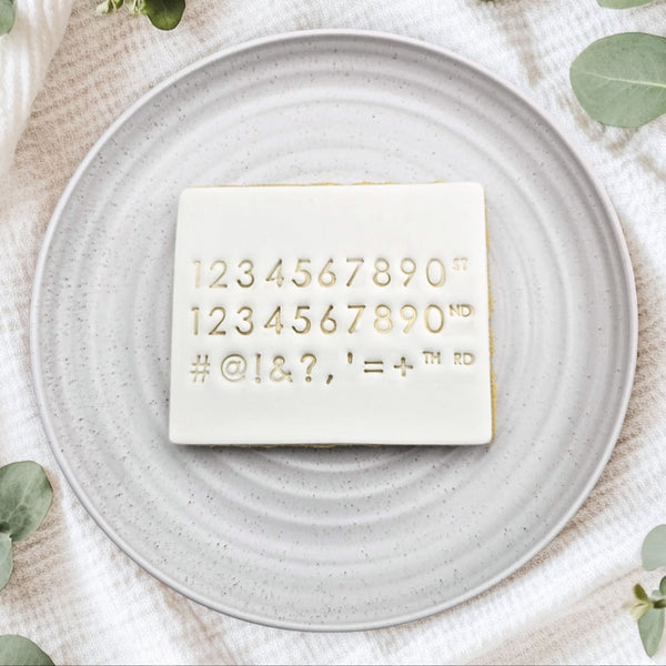 Modern Letter Stamps