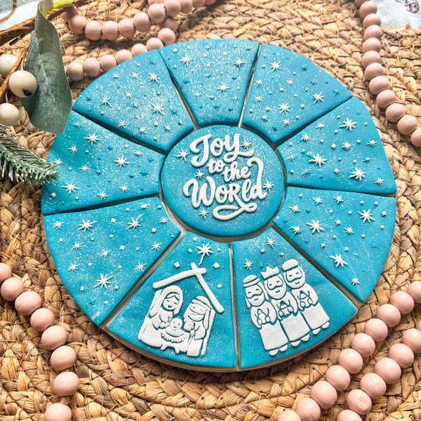 Nativity Platter Cutter & Debosser Set (Bikkie Smalls)