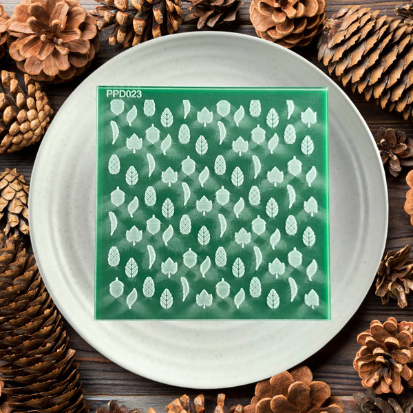 Nature Woodlands Pattern Plate