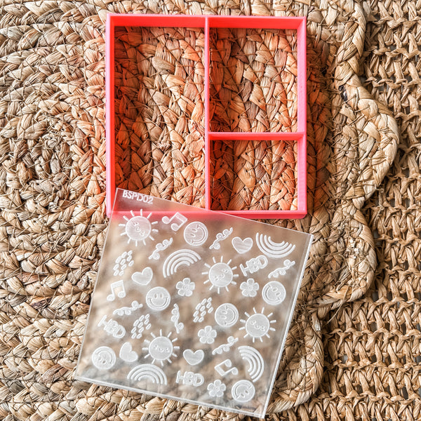 Rectangle Birthday Platter SET (Bikkie Smalls)