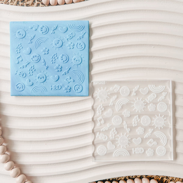 Rectangle Birthday Platter SET (Bikkie Smalls)