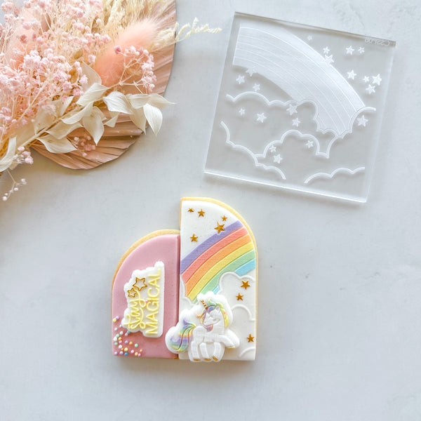 Rainbow Pattern Debosser (Cake Sera Sera)