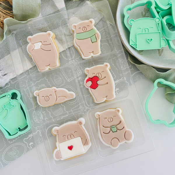 Camera Bear - Bento Minis Cutter Set (SweetP)