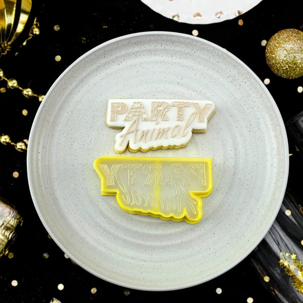 Party Animal Cutter & Debosser Set