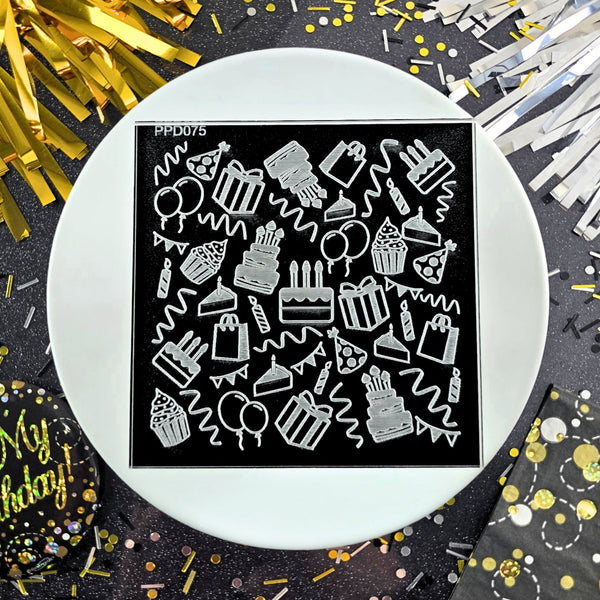 Party Pattern Plate