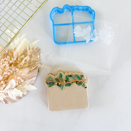 Christmas Garland Layer Cutter and Debosser (Cake Sera Sera)