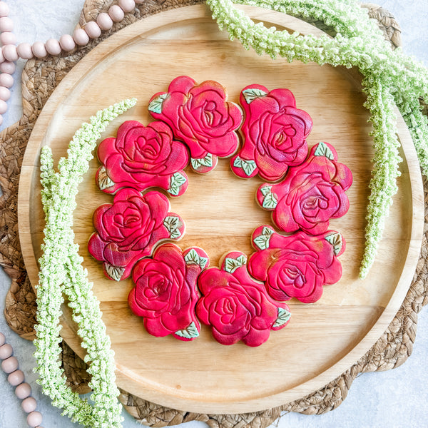 Rose Chain Platter Cutters & Debosser Set (Bikkie Smalls)