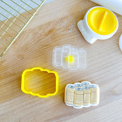 Mini Can 6 pack Cutter and Debosser Set