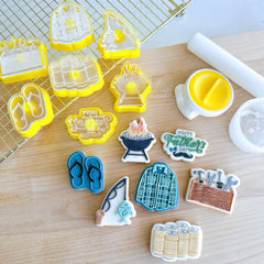 Mini Father's Day Full 7 Cutter and Debosser Set