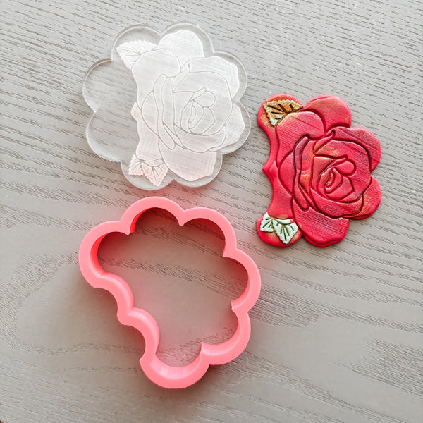 Rose Chain Platter Cutters & Debosser Set (Bikkie Smalls)