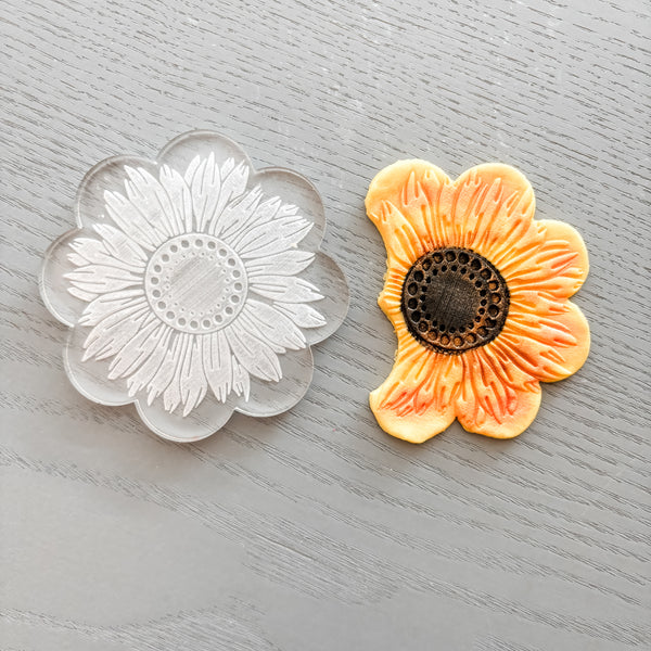 Sunflower Chain Platter Cutters & Debosser Set (Bikkie Smalls)