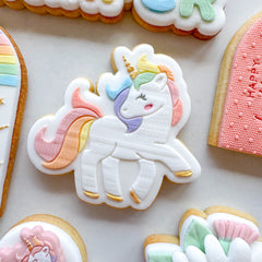 Dancing Unicorn Cutter and Debosser (Cake Sera Sera)