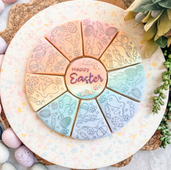 Easter Bunnies Platter Cutter & Debosser Set (Bikkie Smalls)