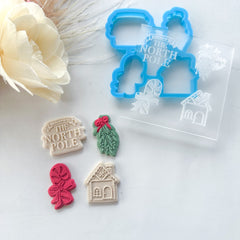 North Pole Mini Toppers (Cake Sera Sera)