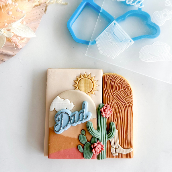 Country Dad Mini Toppers (Cake Sera Sera)