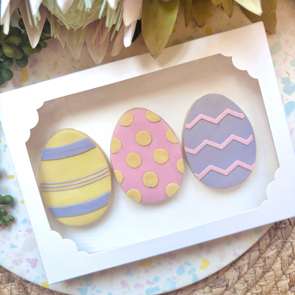 Easter Egg Platter Cutter & Debosser Set (Bikkie Smalls)