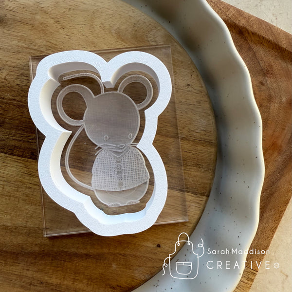 Mouse Cutter and Debosser (Sarah Maddison Creative)