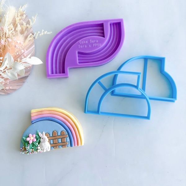 Rainbow Silicone Mould