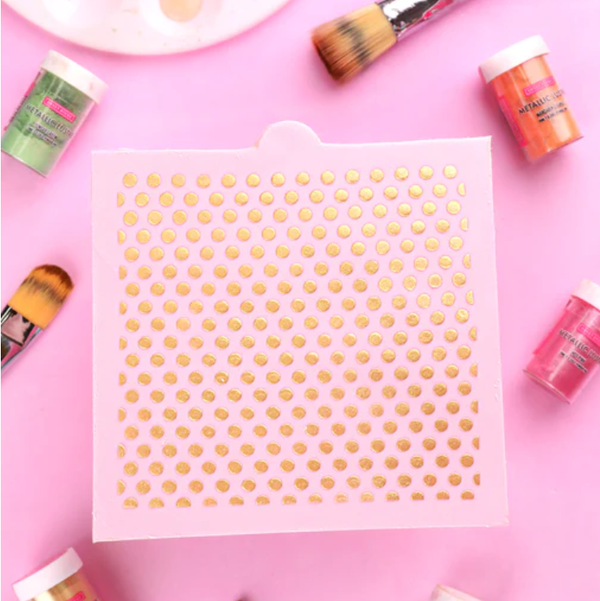 Polka Dot Stencil (Sweet Sticks)