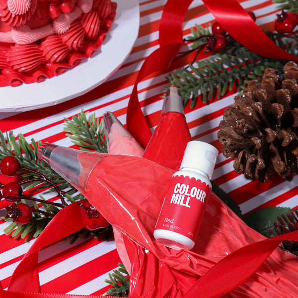Oil Based Colouring 20ml Red
