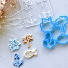 Reel Cool Dad Mini Toppers (Cake Sera Sera)