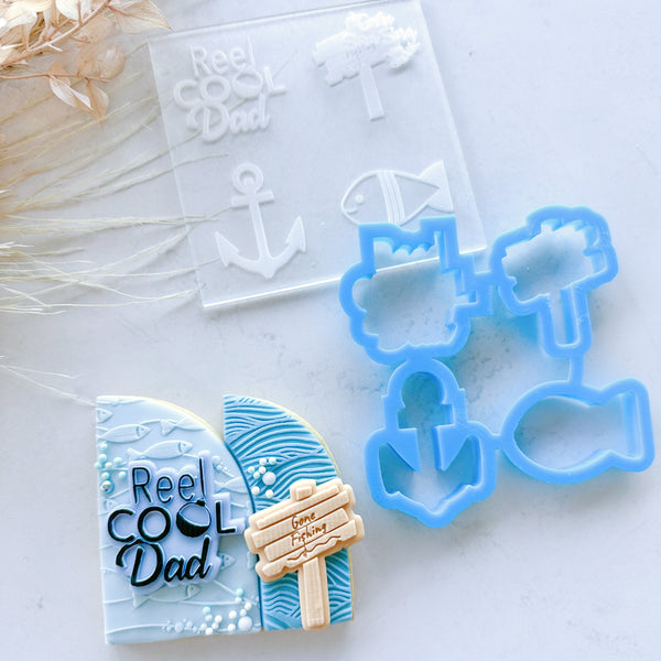 Reel Cool Dad Mini Toppers (Cake Sera Sera)