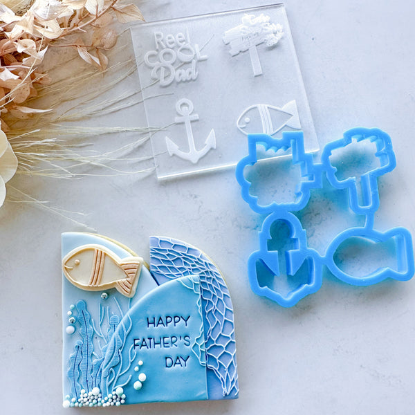 Reel Cool Dad Mini Toppers (Cake Sera Sera)