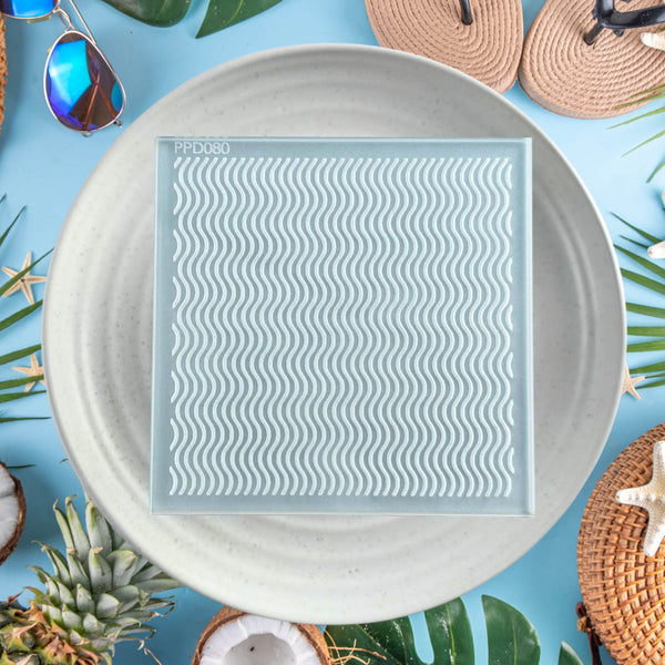 Ripple Pattern Plate
