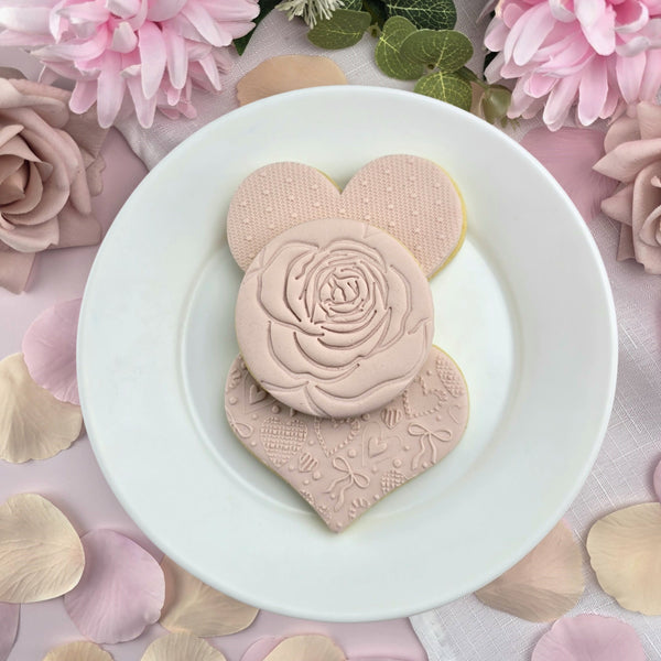 Rose Bloom Flower Embosser