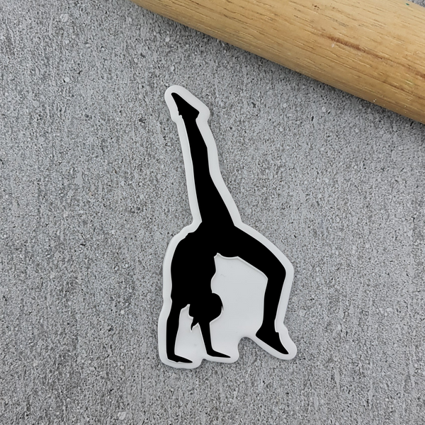 Cheerleader Kick Over Cutter and Debosser Set