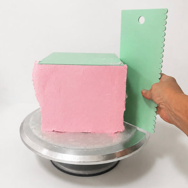 No Trim Acrylic Cake Boards Square - Set of 2 (SweetP)