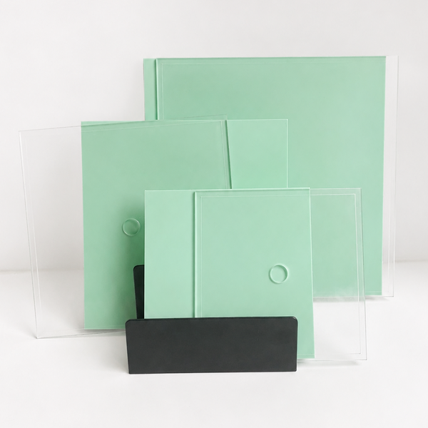 No Trim Acrylic Cake Boards Square - Set of 2 (SweetP)