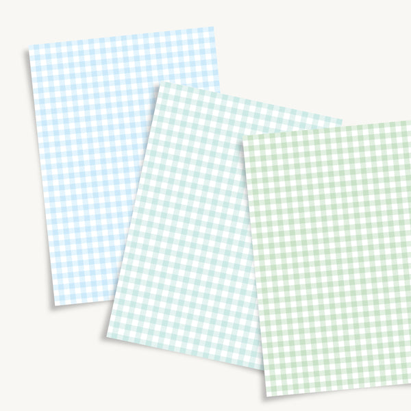 Gingham Download - DIGITAL Print Your Own Image (SweetP)