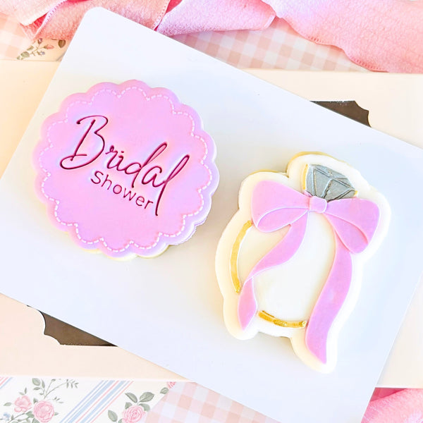 Bridal Shower Text Stamp (SweetP)