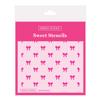 Bow Stencil (Sweet Sticks)