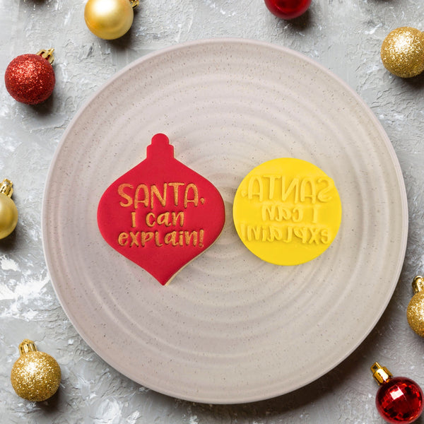 Santa, I Can Explain! Embosser
