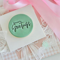 Season's Greetings Text Stamp (SweetP)