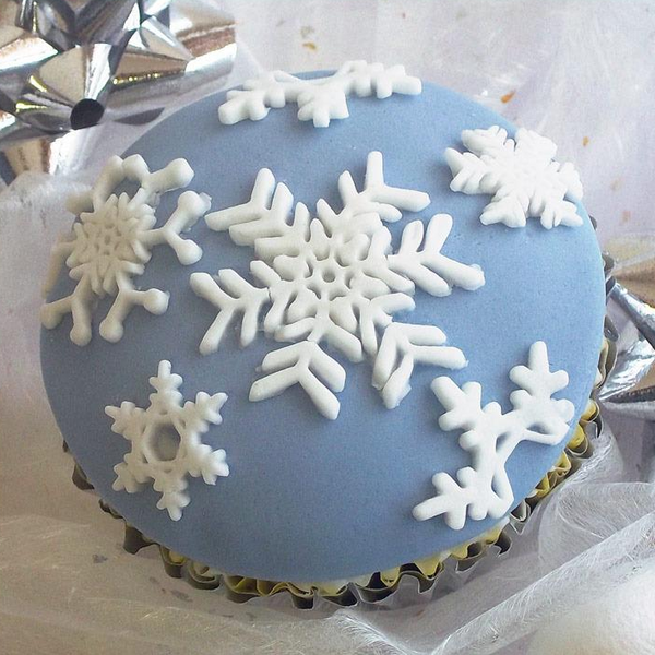 Snowflakes Silicone Mould (Katy Sue)
