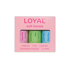Gel Colour Soft Pastels Pack 20mL (Loyal)