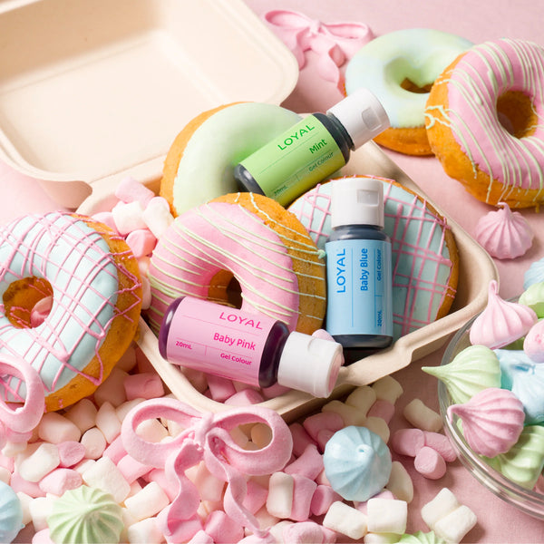 Gel Colour Soft Pastels Pack 20mL (Loyal)